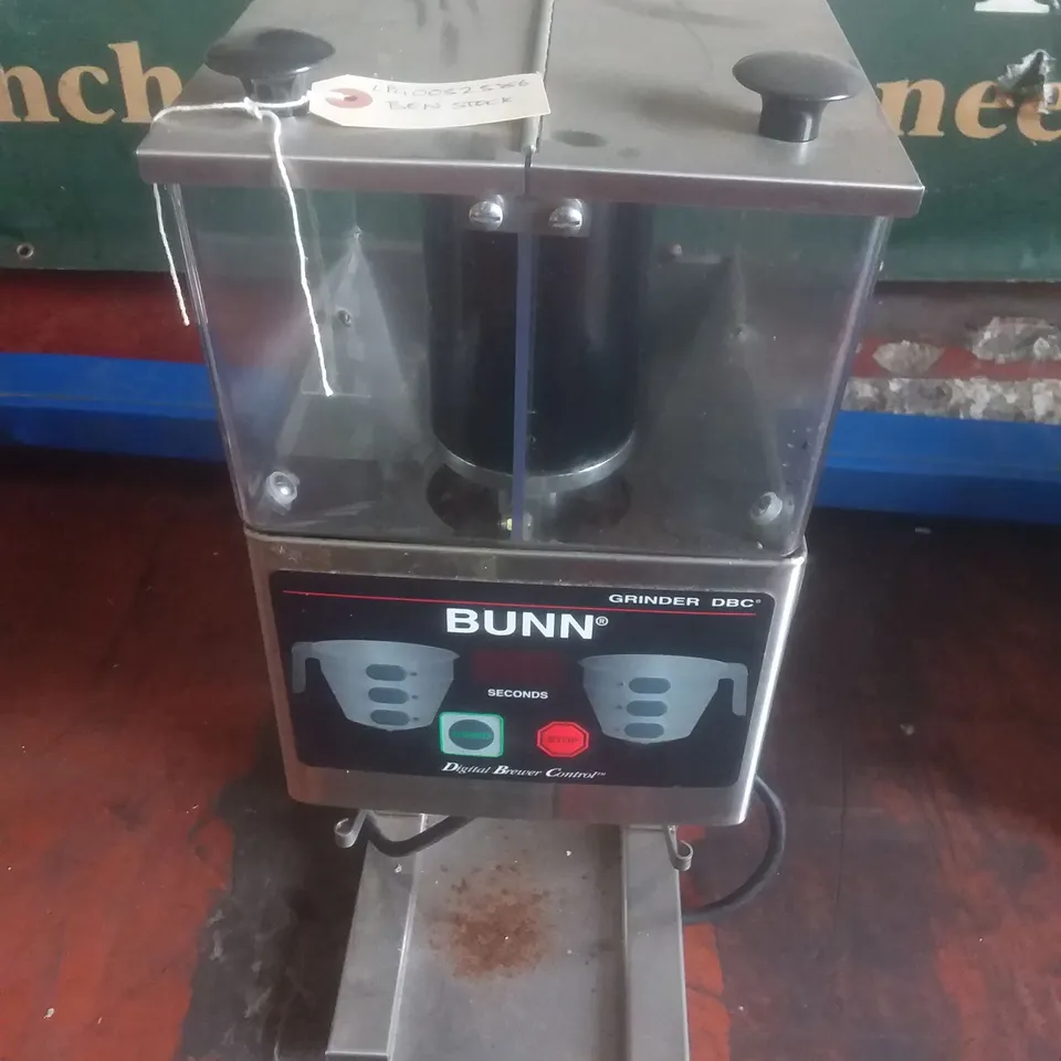 BUNN DIGITAL BREWER CONTROL GRINDER LPG0052586