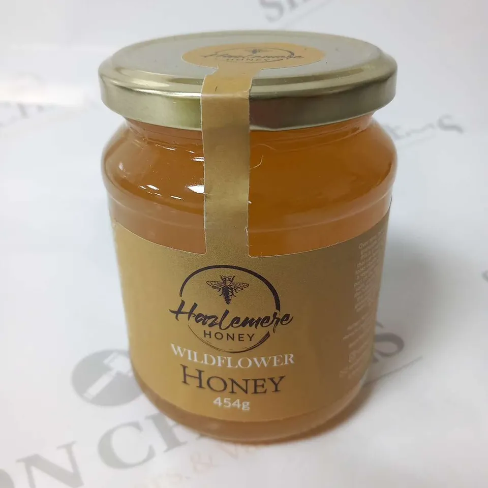 FIVE HAZLEMERE HONEY WILDFLOWER HONEY 454G TUBS