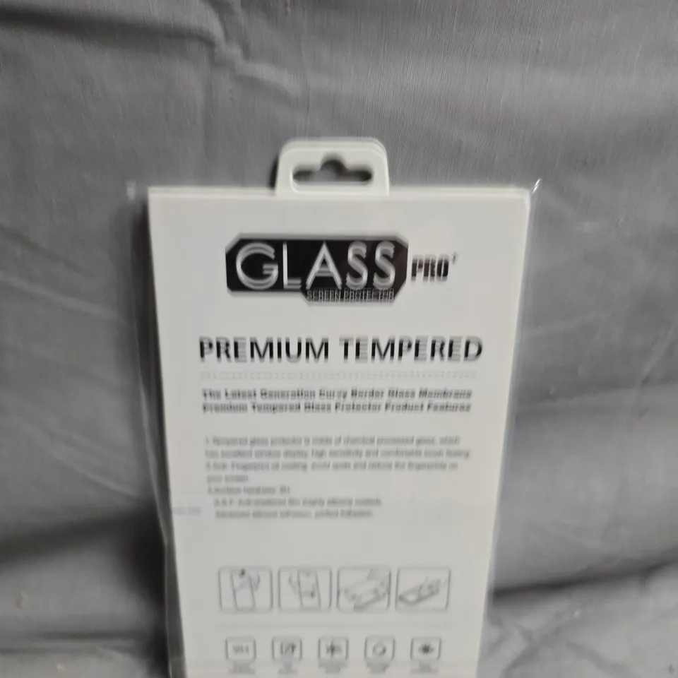 BOX OF APPROXIMATELY 50 GLASS PRO TEMPERED GLASS