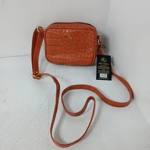 ASHWOOD LEATHER BAG PURSE IN BURNT ORANGE