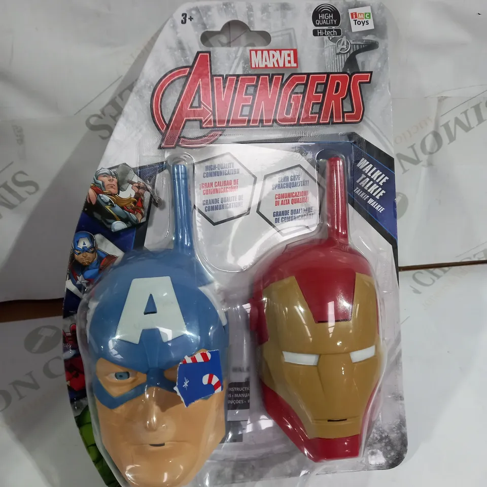 BOXED MARVEL AVENGERS WALKIE-TALKIES