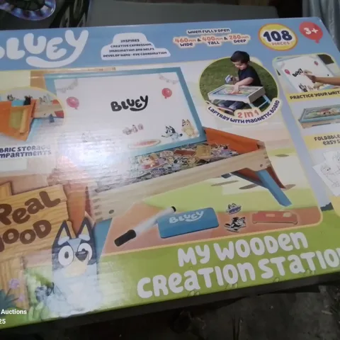 BLUEY MY WOODEN CREATION STATION 3+ YEARS