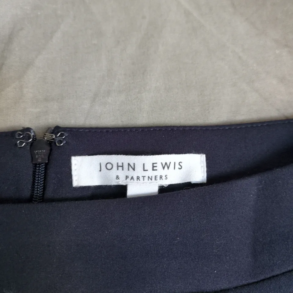 JOHN LEWIS LADIES SKIRT NAVY SIZE 14