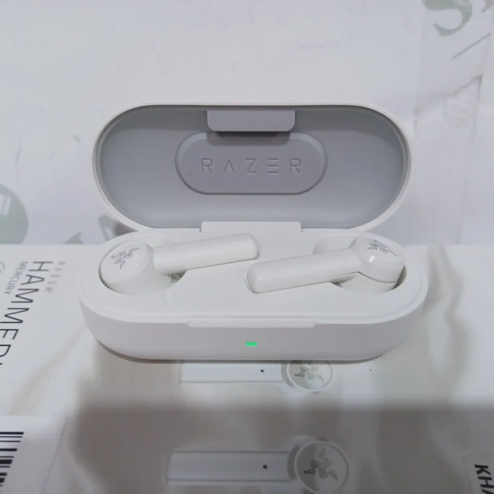 RAZER HAMMERHEAD MERCURY TRUE WIRELESS BLUETOOTH EARBUDS