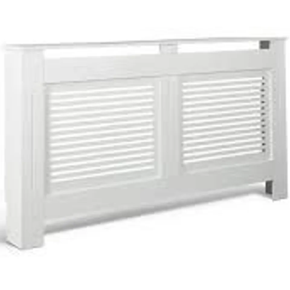 BOXED AUSTIN LARGE RADIATOR COVER - WHITE