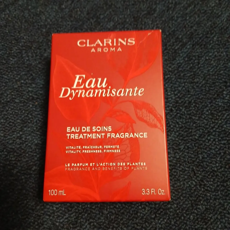 BOXED CLARINS EAU DYNAMISANTE LE PARFUM ET L'ACTION DES PLANTES 100ML