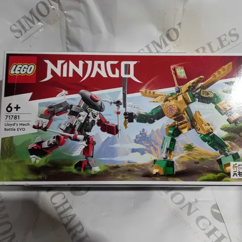 LEGO NINJAGO LLOYDS MECH BATTLE EVO