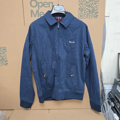 BENCH HARRINGTON JACKET – NAVY – UK SIZE S