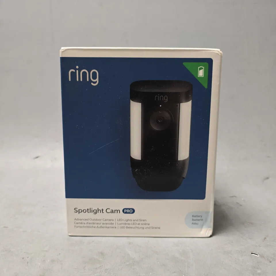 SEALED RING SPOTLIGHT CAM PRO 