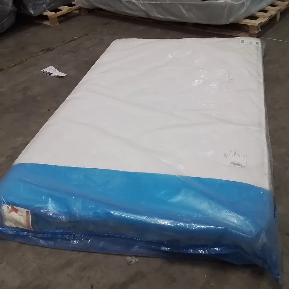 QUALITY BAGGED 120CM AIRSPRUNG MEMORY COMFORT SMALL DOUBLE MATTRESS 		 RRP £509