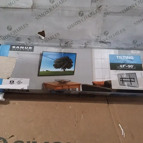 BOXED SANUS TILTING TV WALL MOUNT - F58C2-B2