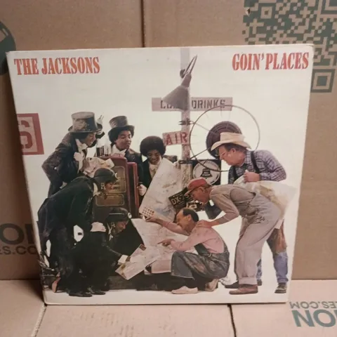 THE JACKSONS GOIN' PLACES VINYL