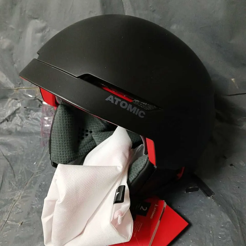 BOXED ATOMIC SAVOR AMID HELMET IN BLACK