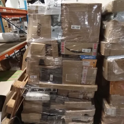 PALLET OF ASSORTED HOUSEHOLD GOODS AND PRODUCTS TO INCLUDE; TV ANTENNA, TEXTILES BASED PRODUCTS, HAT ETC