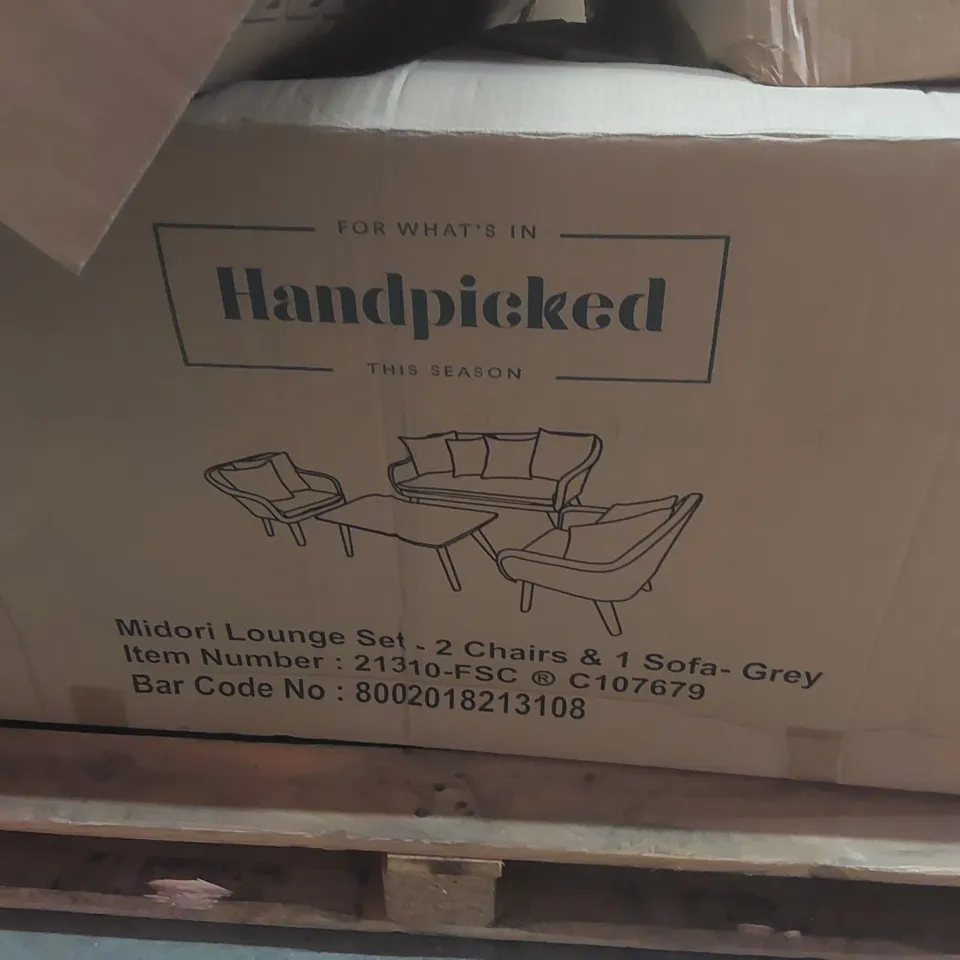 PALLET CONTAINING A LARGE QUANTITY OF ASSORTED FURNITURE ITEMS ECT