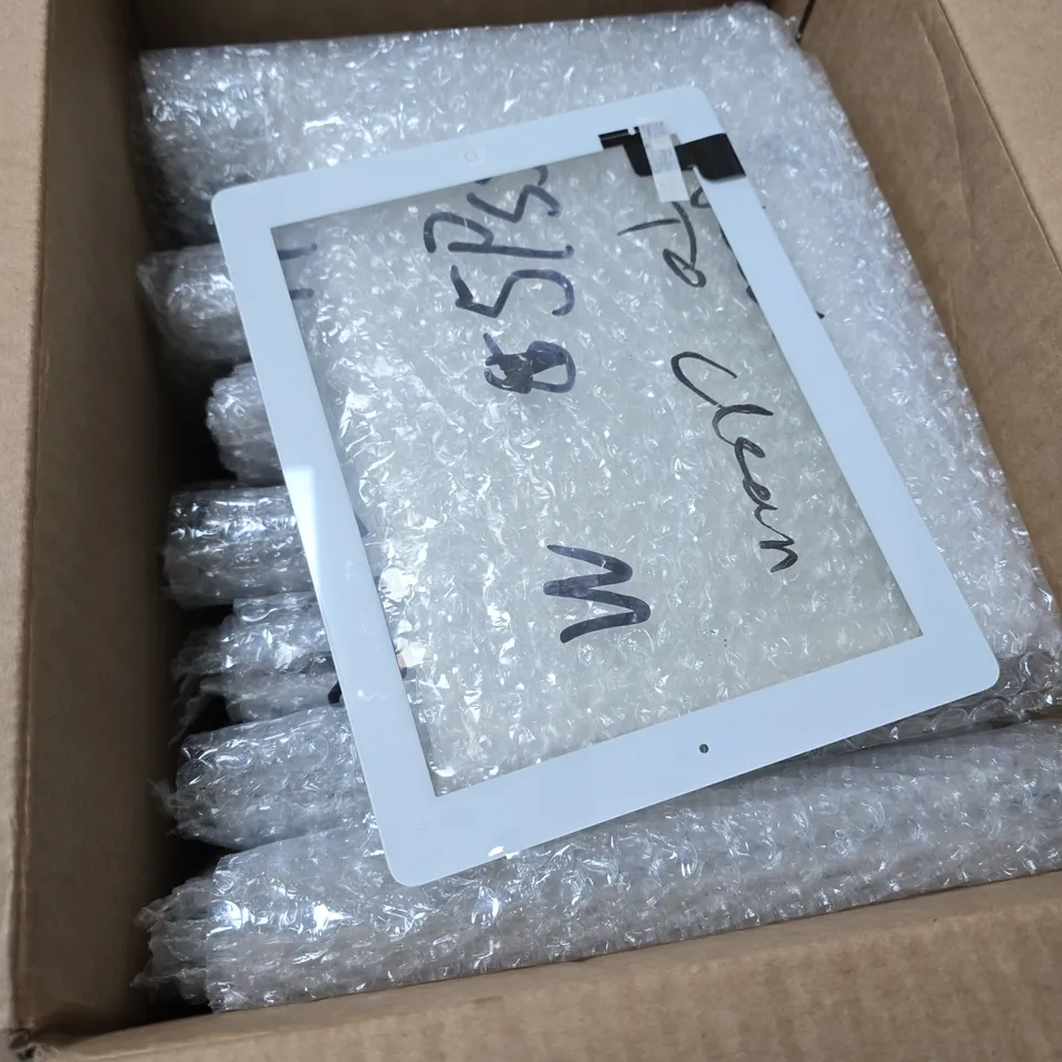 BOX OF APPROXIMATELY 40 TABLET SCREENS 