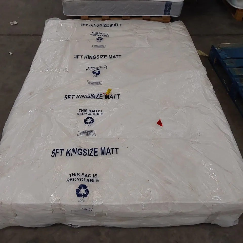 QUALITY BAGGED 4'6" DOUBLE SERENITY HYBRID COIL AND MEMORY FOAM MATTRESS