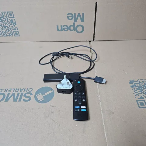 AMAZON FIRE STICK WITH REMOTE CONTROL, UNBOXED