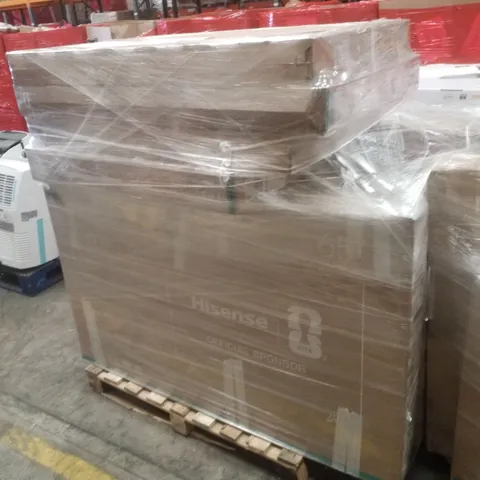 PALLET CONTAINING 10 ASSORTED DAMAGED TVS