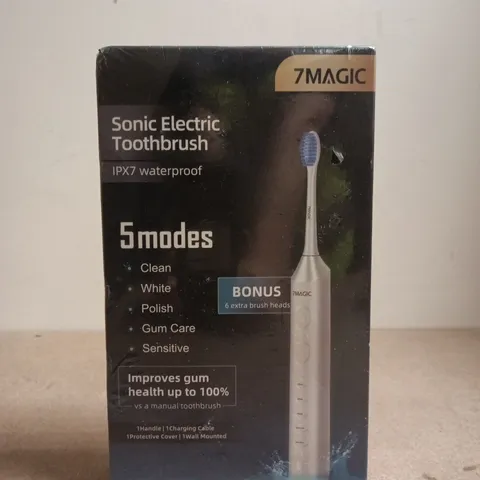 7MAGIC IPX7 SONIC ELECTRIC TOOTHBRUSH