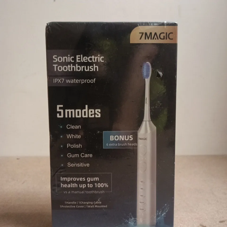 7MAGIC IPX7 SONIC ELECTRIC TOOTHBRUSH
