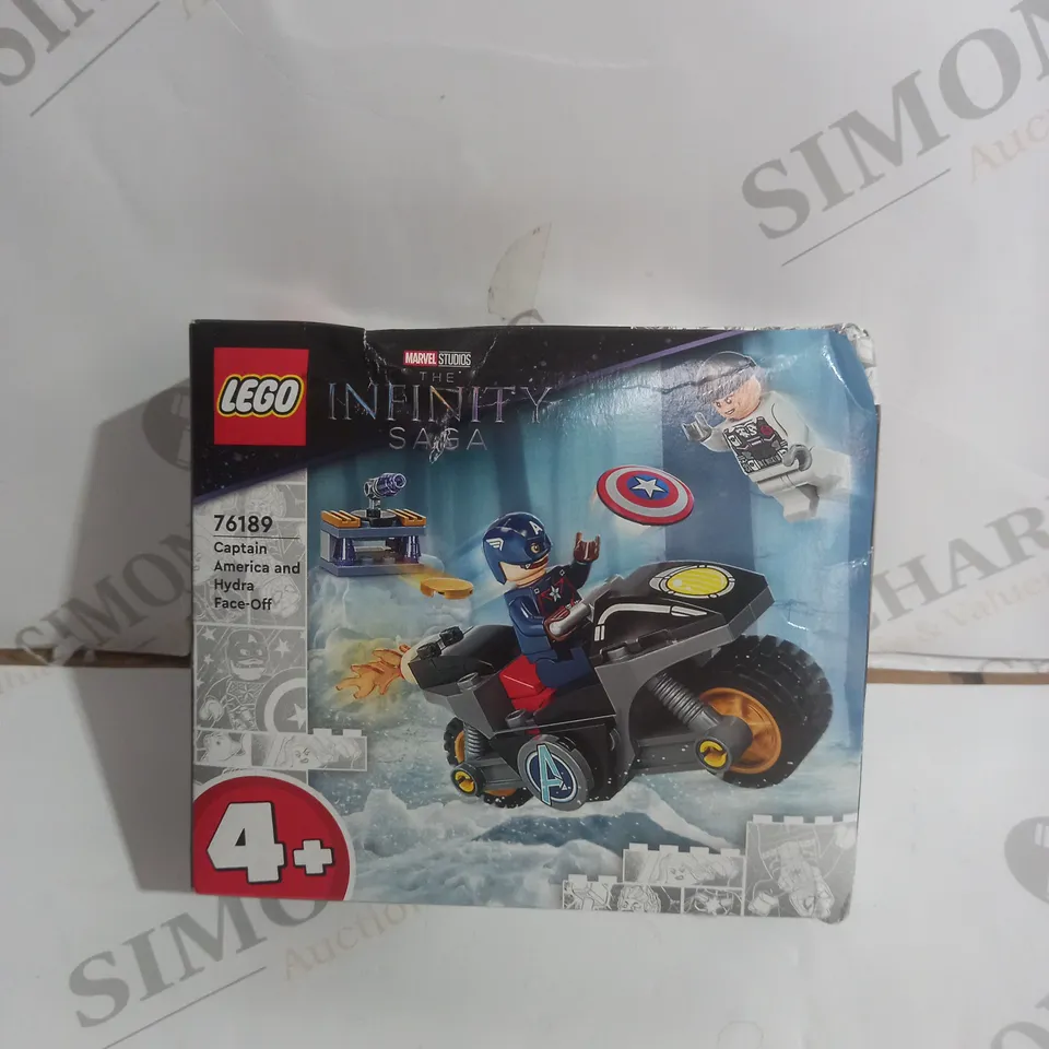 LEGO THE INFINITY SAGA CAPTAIN AMERICA AND HYDRA FACE OFF - 76189