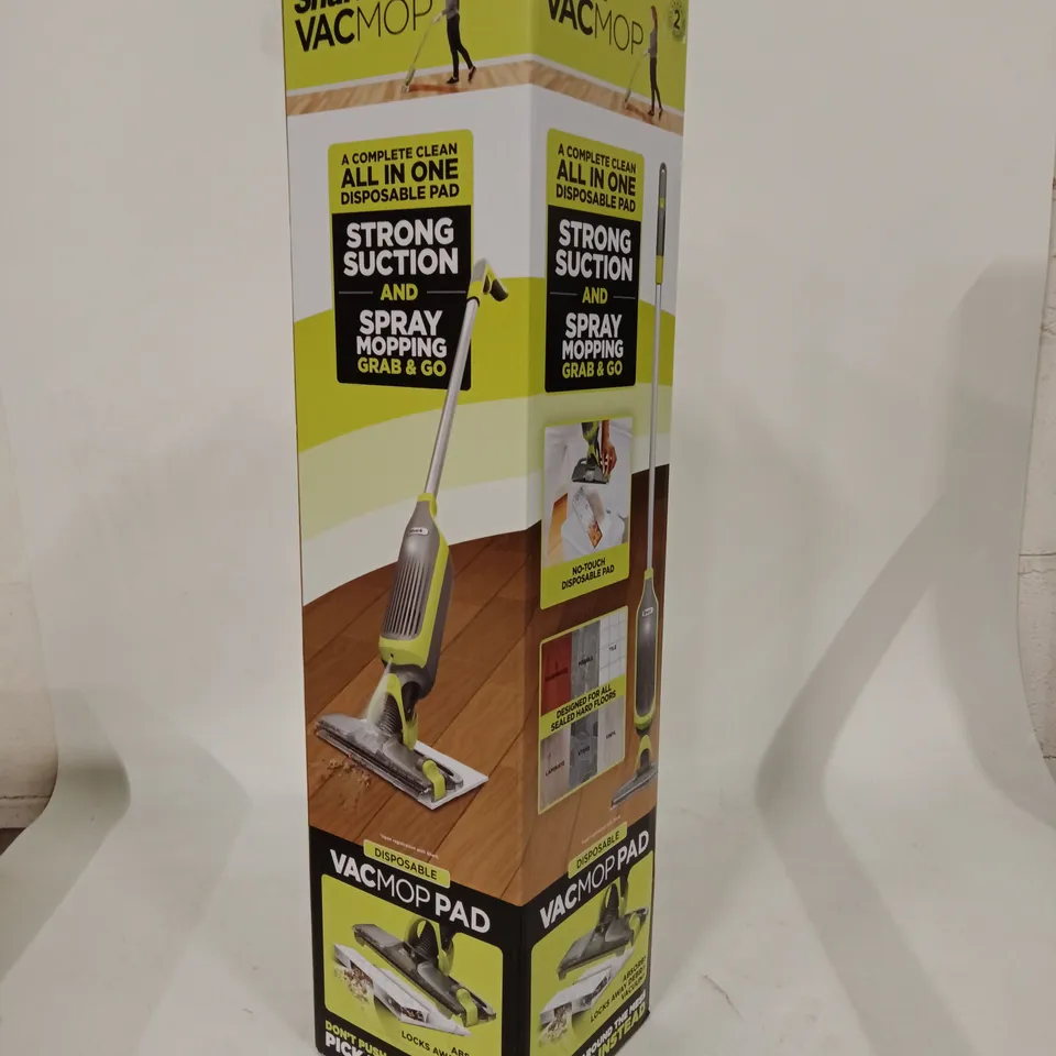 SHARK VACMOP CORDLESS HARD FLOOR CLEANER - VM200UK – BOXED KIT