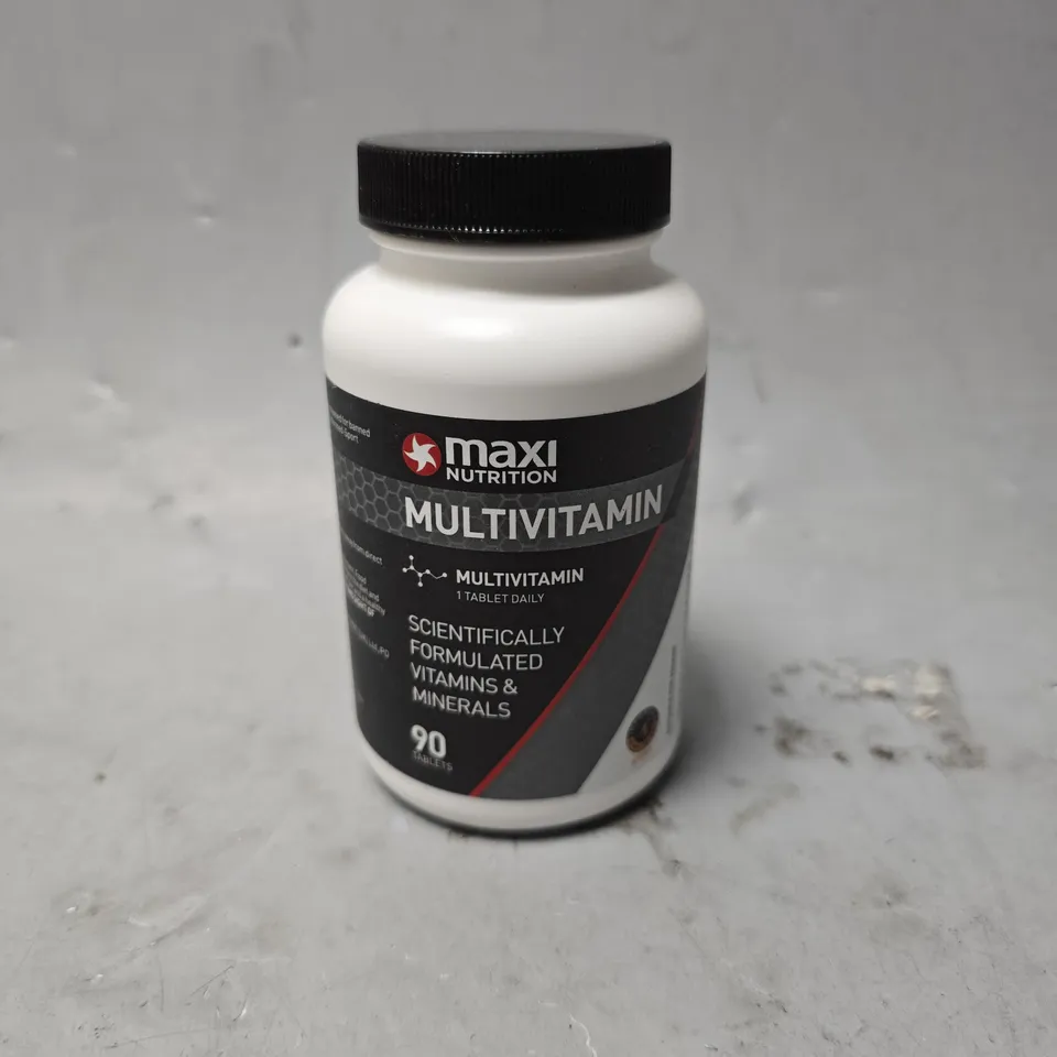 SEALED MAXI NUTRITION MAXIMUSCLE MULTIVITAMINS VEGAN FRIENDLY VITAMINS 90 TABLETS