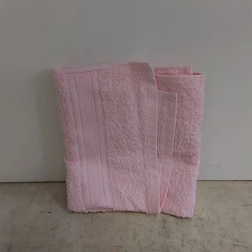 BAGGED PINK COTTON HAND TOWEL (1 ITEM)