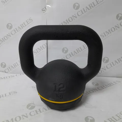 DOMYOS CAST IRON KETTLEBELL - 12KG