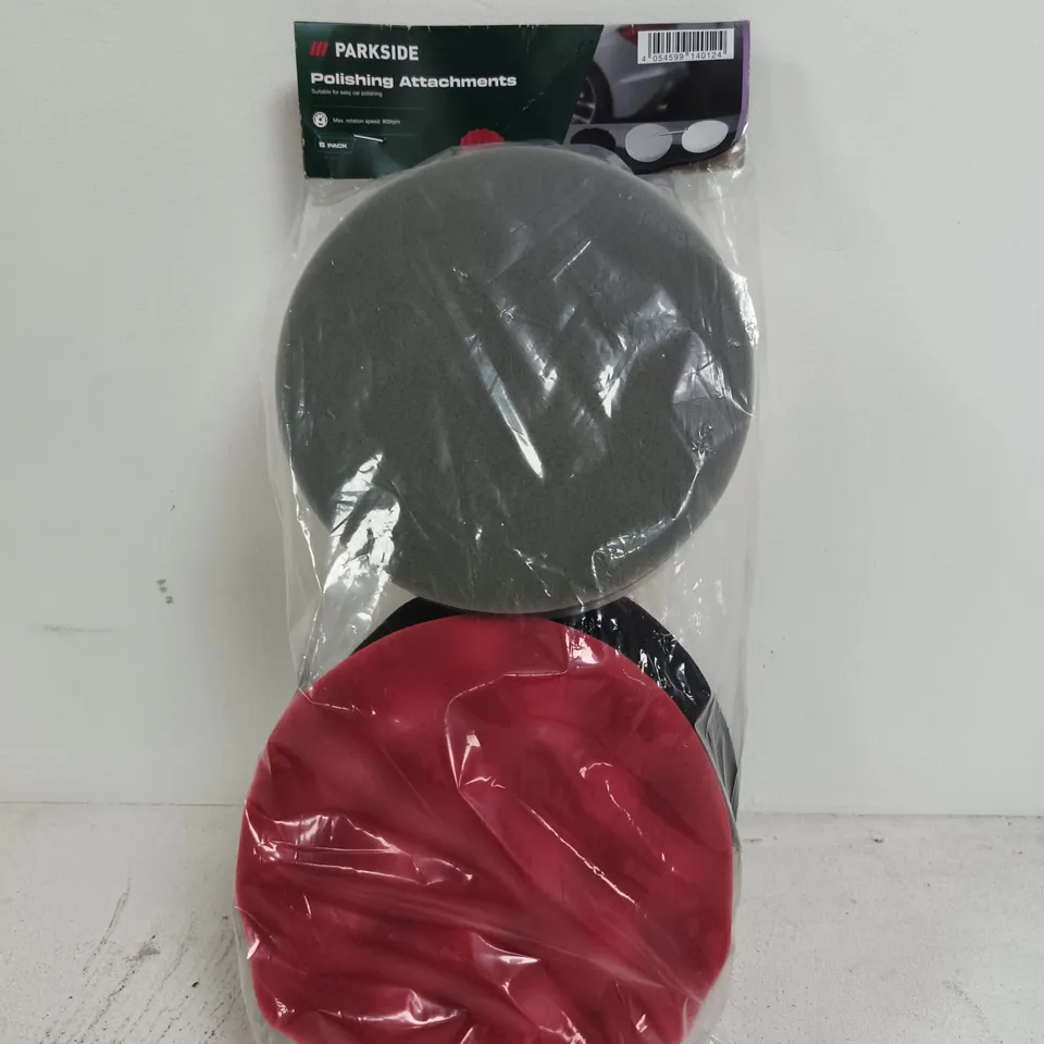 PARKSIDE POLISHING ATTACHMENTS – DISC SET, 5-PACK