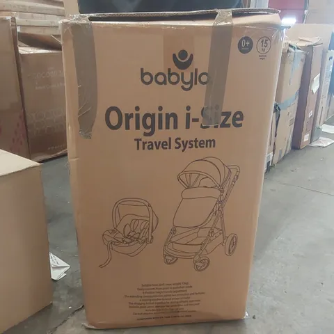 BOXED BABYLO ORIGIN I-SIZE TRAVEL SYSTEM