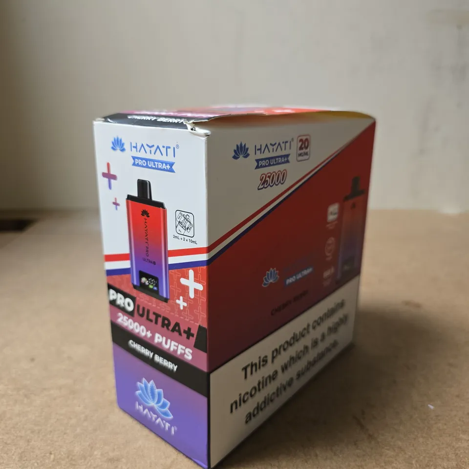 HAYATI PRO ULTRA+ CHERRY BERRY VAPE MULTIPACK 