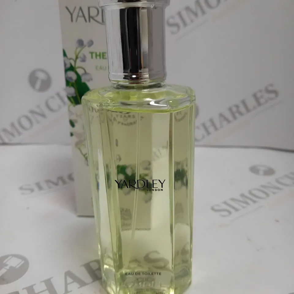 BOXED YARDLEY LILY OF THE VALLEY EAU DE TOILETTE 125ML