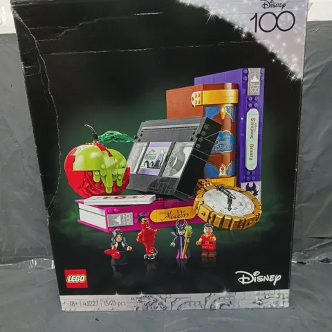 BOXED LEGO DISNEY VILLAIN ICONS SET FOR ADULTS 43227