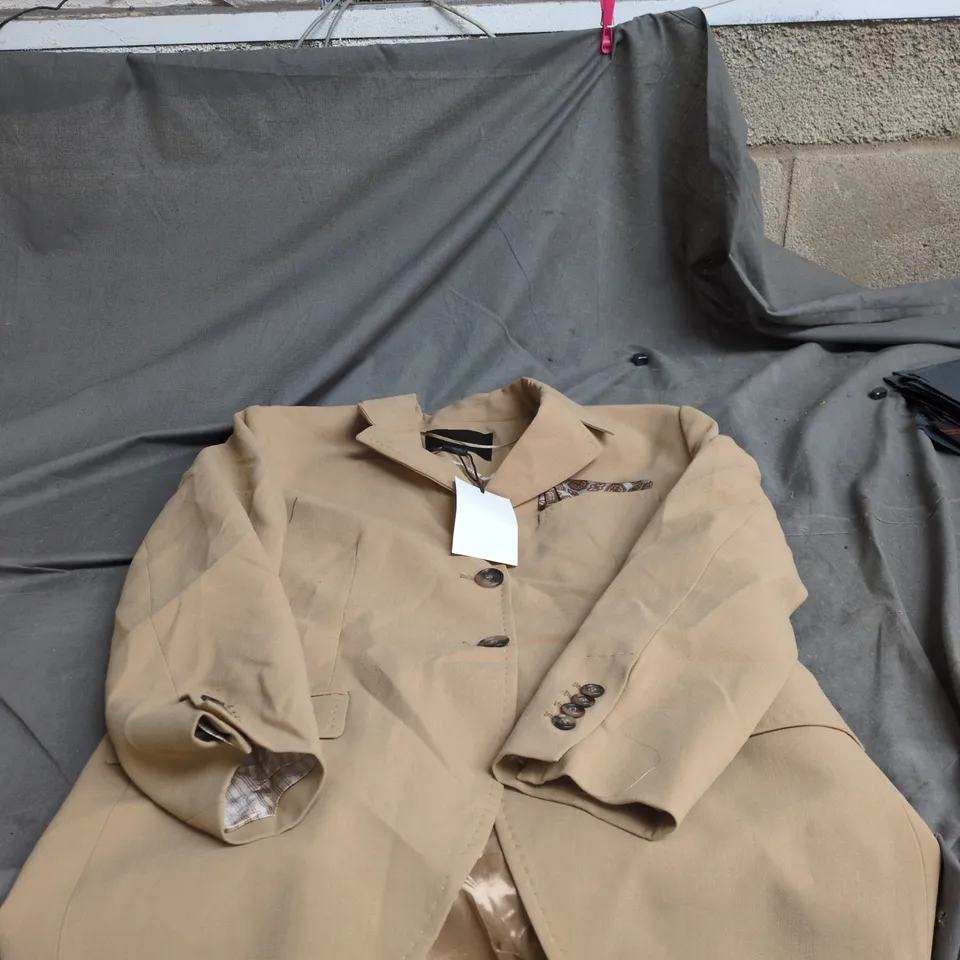 ZARA BEIGE BLAZER – UK SIZE L