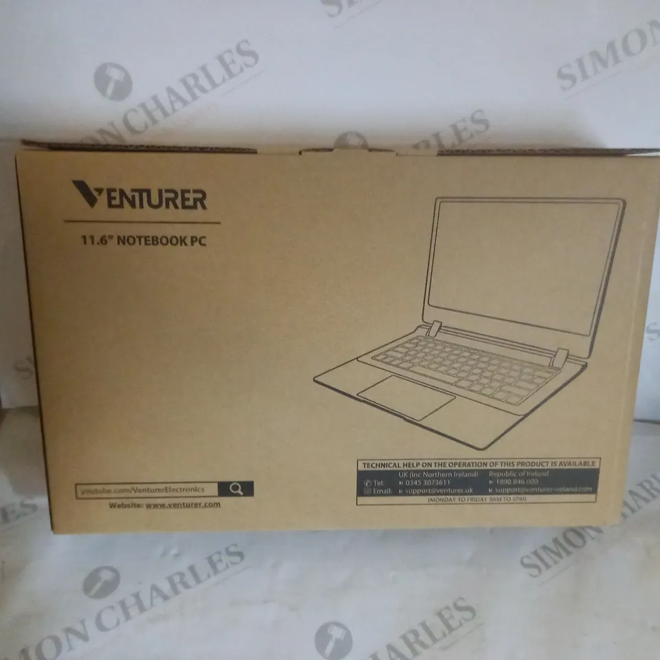 BRAND NEW BOXED VENTURER EUROPA 11 PLUS 11.6" NOTEBOOK PC