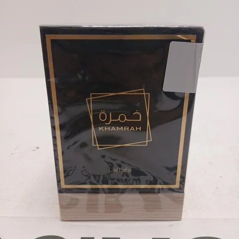 BOXED KHAMRAH LATTAFA EAU DE PARFUM 100ML