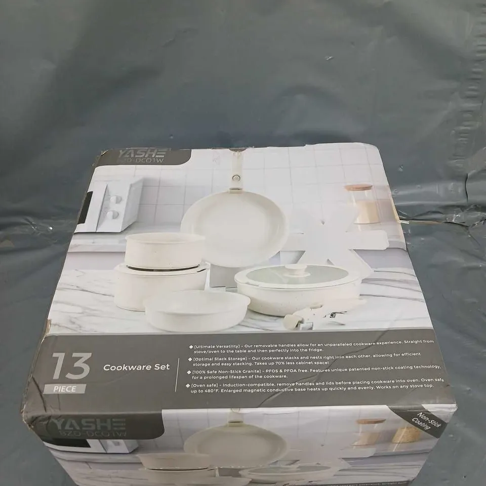 YASHE 13 PIECE COOKWARE SET