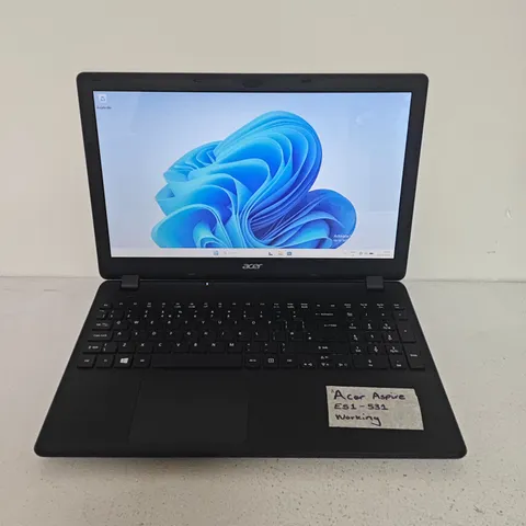UNBOXED ACER ASPIRE LAPTOP IN BLACK - ES1-531