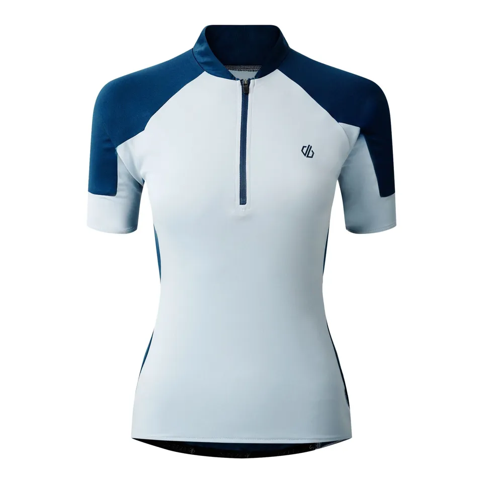 BRAND NEW DARE 2B WOMEN'S FLUTTER JERSEY IN SKYWAY & MOONLIGHT DENIM SIZE UK 12