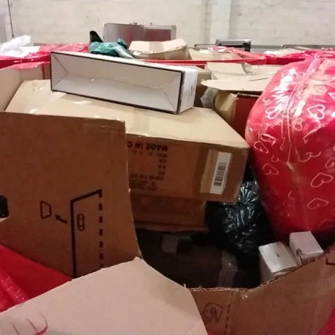 PALLET OF ASSORTED HOUSEHOLD GOODS AND PRODUCTS TO INCLUDE;CIRCULAR SAW,CEILING LIGHT,PHOTO FRAME