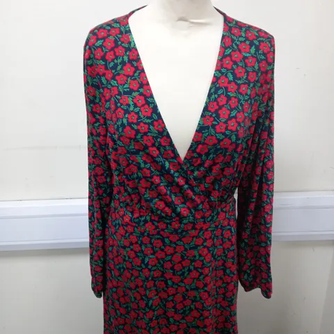 BODEN FLORAL PATTERN DRESS SIZE 14R