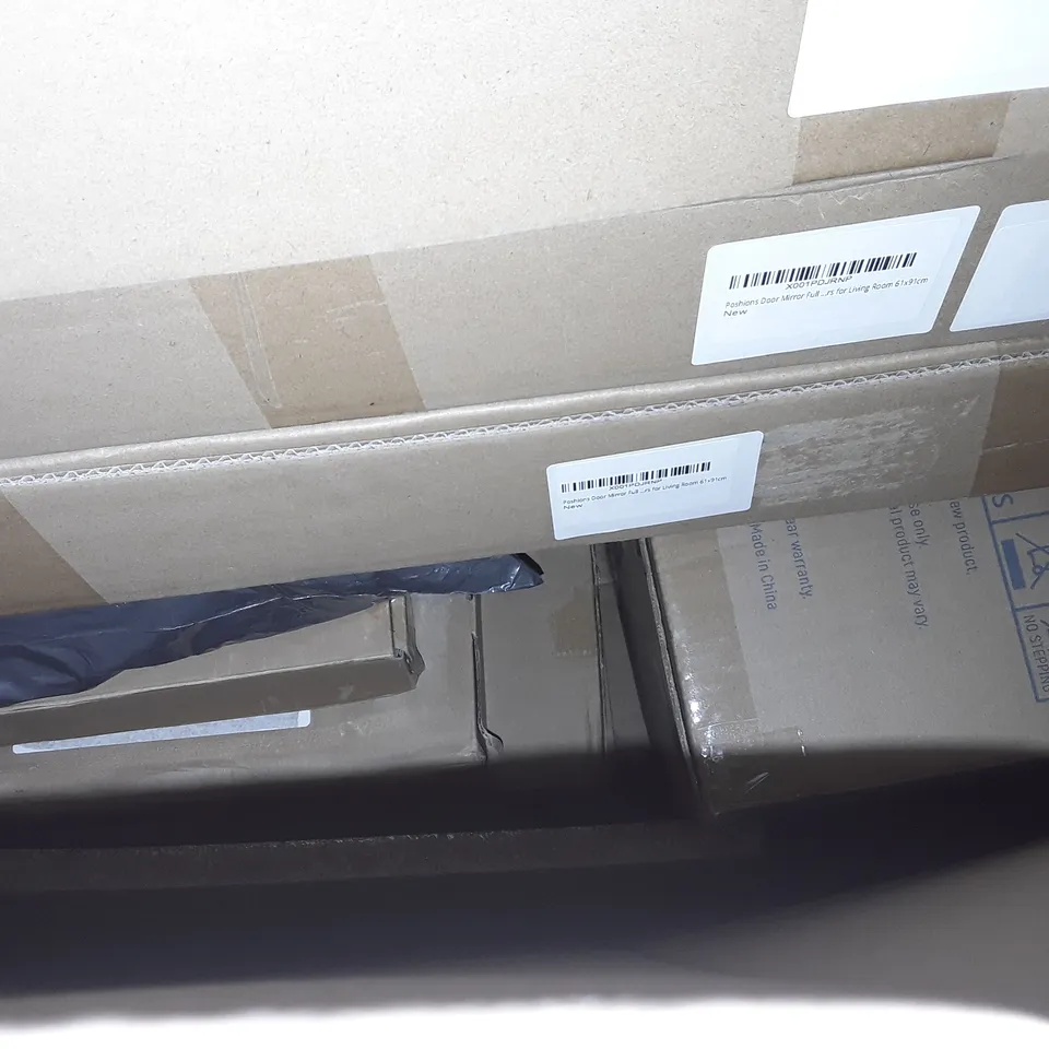 UNPROCESSED PALLET OF ASSORTED ITEMS TO INCLUDE FULL LENGTH MIRRORS, YOGA MATS AND CORK SHEETS