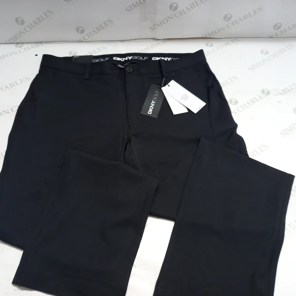DKNY GOLF BLACK TROUSERS - W36 L31