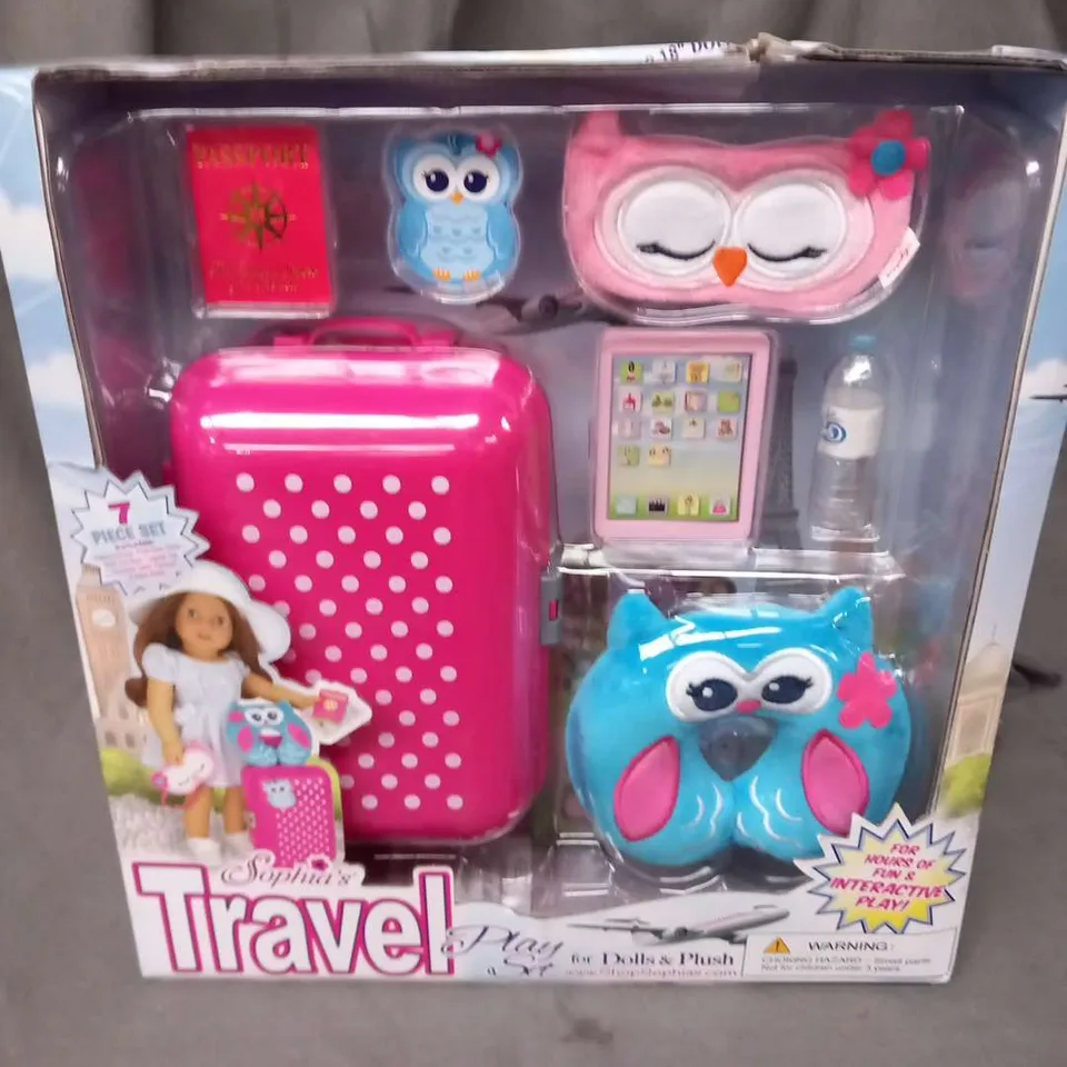 BOXED SOPHIA'S TRAVEL PLAY SET