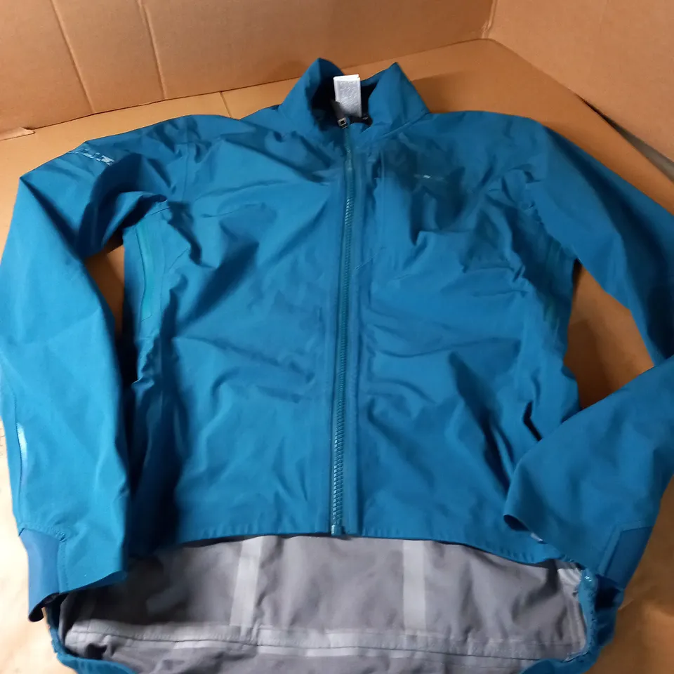 ENDURA WATERPROOF WALKING COAT - BLUE/GREY SIZE MEDIUM