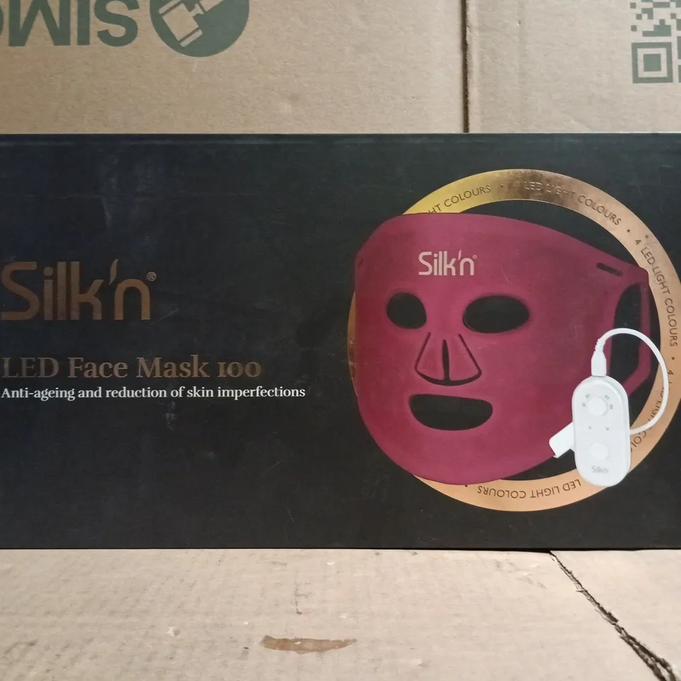 BOXED SILK'N LED FACE MASK 100 ANTI-AGEING DEVICE