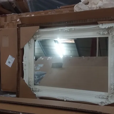BOXED CHARLTON MIRROR IN CREAM