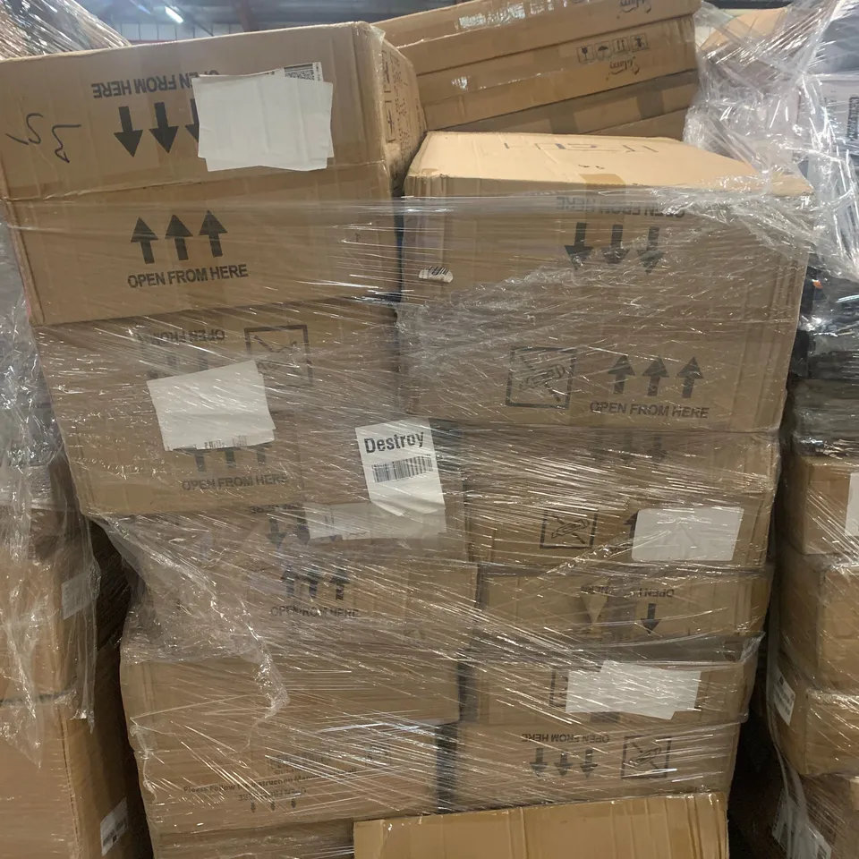 PALLET OF ASSORTED ITEMS TO INCLUDE FOLDING WAGON, ROLLATOR AND SUITCASES